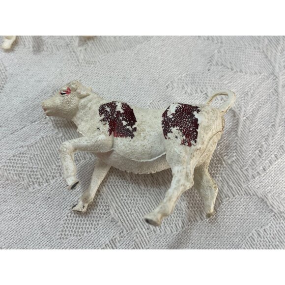 Horse Colt Filly Cows Chickens Dog Ducks Made in Hong Kong Plastic Vintage Toys - Picture 2 of 7